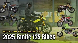 Fantic XEF 125, XMF 125 & Caballero 125: Die 125er-Bikes für 2025 sind da!