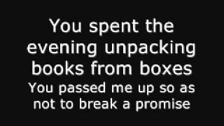 Books from Boxes - Maximo Park (Lyrics + Deutsche Übersetzung)