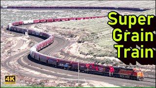 Super Grain Train Climbs Providence Hill (4K) | Short Segment | March 30, 2024