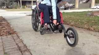 FreeWheel ADAPTOR for Folding Wheelchairs