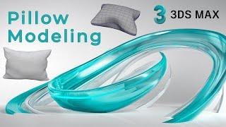 Make the Perfect Pillow in Autodesk 3dsMax | Cloth Modifier Tutorial |