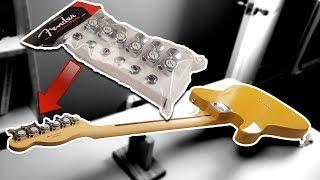 HOW TO - Install FENDER LOCKING TUNERS!