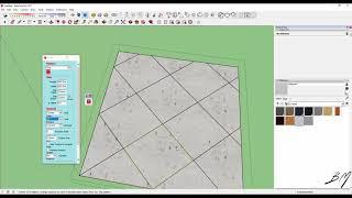 17 - Curso Sketchup - Criando Pisos com um Clique - Plugin Floor Generator