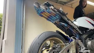 Custom Quad Tip CBR600RR Exhaust system