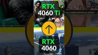 NVIDIA RTX 4060 Ti vs RTX 4060 8GB TEST FPS in GAMES 1080p DLSS 3 #rtx4060ti #rtx4060 #games