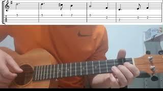 Greensleeves - Easy Beginner Ukulele Tabs With Playthrough Tutorial Lesson