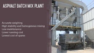 Asphalt mixing plant - Asphalt plant video