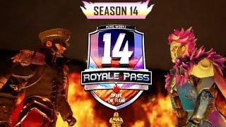 SEASON 14 ROYAL PASS OFFICIAL TRAILER AND REWARDS... ●PUBG MOBILE●