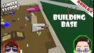 Roblox - Lumber Tycoon 2 - Building My Base (Outer Wall)