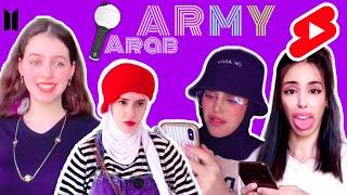 Arab ARMY imitating BTS memes  | #shorts