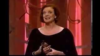 Maggie Smith wins 1990 Tony Award for Best Actress in a Play