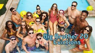 Big Brother 20 All Evictions