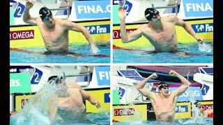 Nic Fink- at the FINA World Cup in Toronto