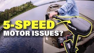 Minn Kota 5-Speed Problems | Trolling Motor Troubleshooting & Repair Guide