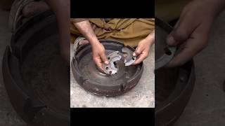 How Skilled Mechanic Rebuilds Broken Truck Clutch Flywheel to Perfection