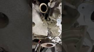 Timing cover reinstalled 14 f150 3.5 eb #timingrebuild #timingchain #phasers #mechaniclife #repair