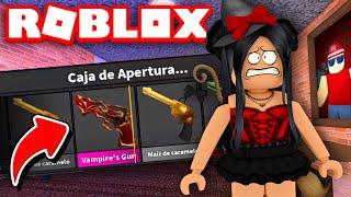 TRATANDO DE GANAR LA NUEVA ARMA DE MURDER MYSTERY 2  / MICHI ROBLOX