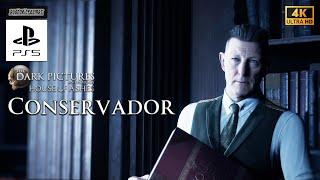 El CONSERVADOR: Todas las 4 Sesiones (Película) | The Dark Pictures: House of Ashes (PS5) [4K 60FPS]