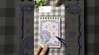 stickers journal | purple 🪐 #shorts #sticker #journal