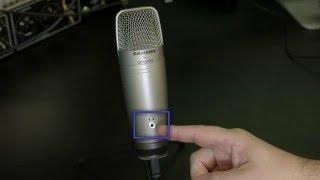 Samson C01U Pro USB Microphone: Set up for Mac and Windows