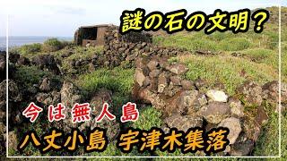 無人島八丈小島の廃村宇津木集落を歩く【八丈島旅行】