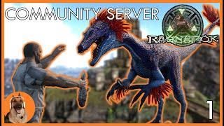 ARK RAGNAROK - EP 1 - Community Server Multiplayer Series Modded