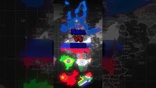 Nato Vs Russia And Brics || Countries Comparison || Edits || #edits #capcut #country #flags