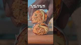 You won't believe what this wrap is made of! #recipes #rawvegan #turnipvegan