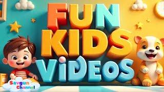 Live I Fun Kids VideosI Hindi Balgeet I Hindi Moral stories  I Savgun Channel