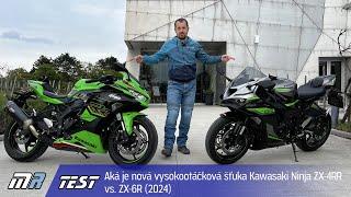 Aká je nová vysokootáčková šťuka Kawasaki Ninja ZX-4RR vs. ZX-6R (2024) - motoride.sk