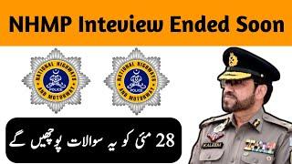 NHMP Interview Experience 2025 | Real Student Interviews | 28 May | Motorway Police