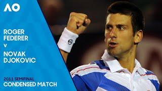 Roger Federer v Novak Djokovic Condensed Match | Australian Open 2011 Semifinal