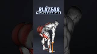 4 Mejores ejercicios para glúteos perfectos con bandas de resistencia. 