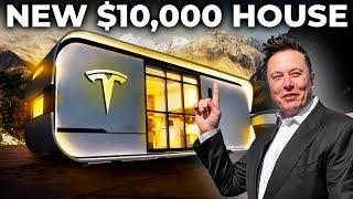 Tesla's NEW $10,000 Home For SUSTAINABLE Living!