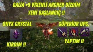 Rise Online +9 Vixenli Okçu Dizdim !! İlk Videodan Güzel Upgradeler ve Onyx Gem kırdım