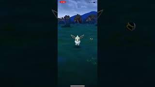 Catching shiny eevee in Pokémon go