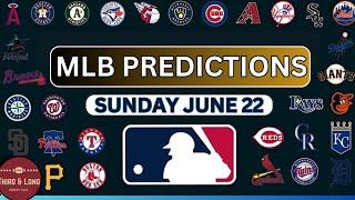 MLB Game Picks *Best Bets* for Sunday 6/22