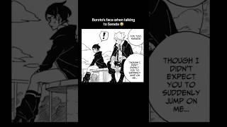 Boruto talking to Sumire vs with Sarada ️ #anime #boruto #sarada #borutotwobluevortex #naruto