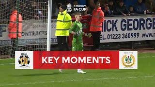 Cambridge United v Curzon Ashton | Key Moments | First Round Replay | Emirates FA Cup 2022-23