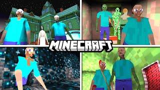 DVloper All Games in Minecraft Atmosphere Full Gameplay   Granny All Chapters 1 2 3 And The Twins