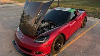 POV: Straight Piped Cammed C6 Corvette Hops On Highway (Chill Solo Cruise)