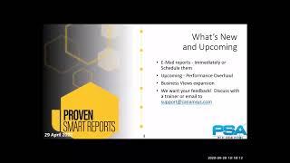 PSA 2020 Virtual Showcase: Restoration Management Solution - Smart Reporting