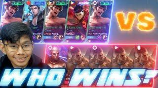 5 CHOU VS 5 PAQUITO! | WHO IS THE BETTER PUNCHER/FIGHTER? |