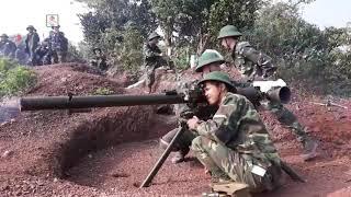 Practice DKZ 82 (B-10 recoilless rifle) in Army Rehearse