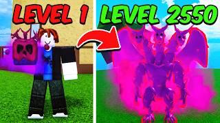 Noob To MAX LEVEL Venom in Blox Fruits [FULL MOVIE]