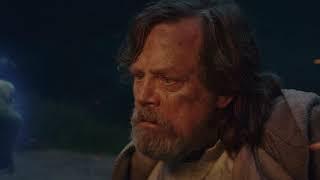 Star Wars: Episode VIII - The Last Jedi (2017) - Yoda visits Luke on Ahch-To