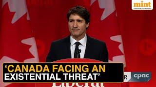 Canada Faces An Existential Crisis, Economic Threats From Neighbour: Trudeau In Farewell Speech