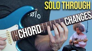 How To Solo Through Tricky Chord Changes | 5 Things To Try On This Cool Rabea Massaad Loop