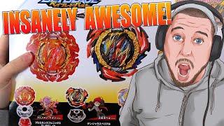 OMG THIS NEW TRIPLE BEYBLADE SET IS INSANELY AWESOME! | Beyblade Burst Unboxing