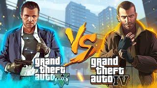 GTA 5 против GTA 4 | Какая часть ГТА лучше всех?